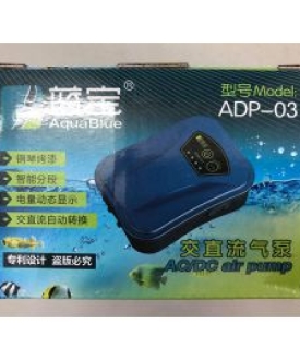 Máy thổi khí oxy ( Bình + điện ) siêu êm AquaBlue ADP-03