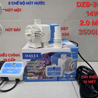 BƠM NƯỚC HỒ CÁ HAILEA DZR – TIẾT KIỆM ĐIỆN, ĐIỀU CHỈNH 10 CẤP ĐỘ, CHỐNG GIẬT